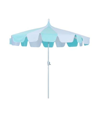 Mondawe 10 ft. Pagoda Patio Umbrella with Crank Lift and Tilt Adjustable