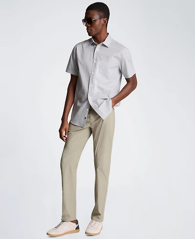 Kenneth Cole Men's Short-Sleeve Slim Fit Shirt