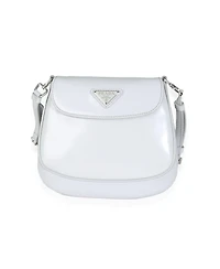 Pre-Owned Prada Cornflower Brushed Leather Mini Cleo
