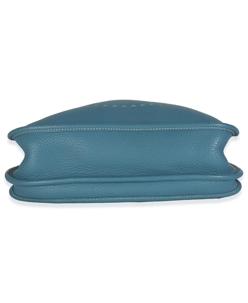 Pre-Owned HERMES Bleu Jean Clemence Evelyne Iii Pm Phw