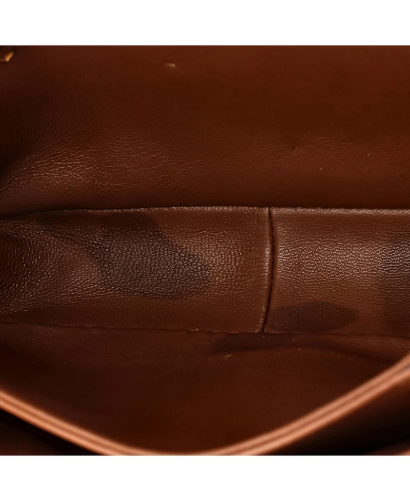 Pre-Owned Celine Teen Triomphe Shoulder Bag Triomphe Coated Canvas