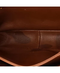 Pre-Owned Celine Teen Triomphe Shoulder Bag Triomphe Coated Canvas