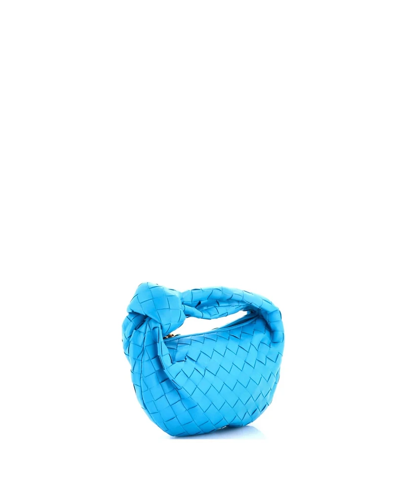 Pre-Owned Bottega Veneta Mini Bv Jodie Hobo Intrecciato Nappa