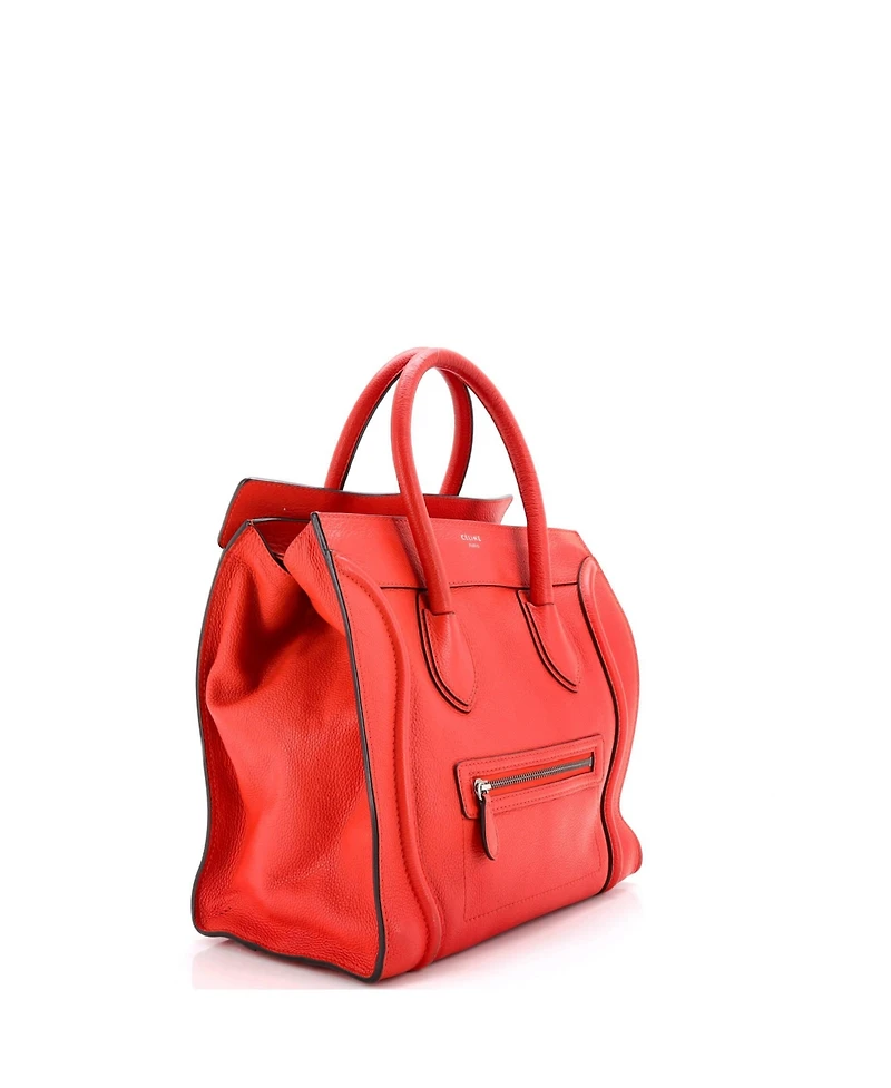 Pre-Owned Celine Mini Luggage Bag Grainy Leather