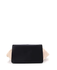 Pre-Owned Celine Small Trapeze Bag Leather with Patent