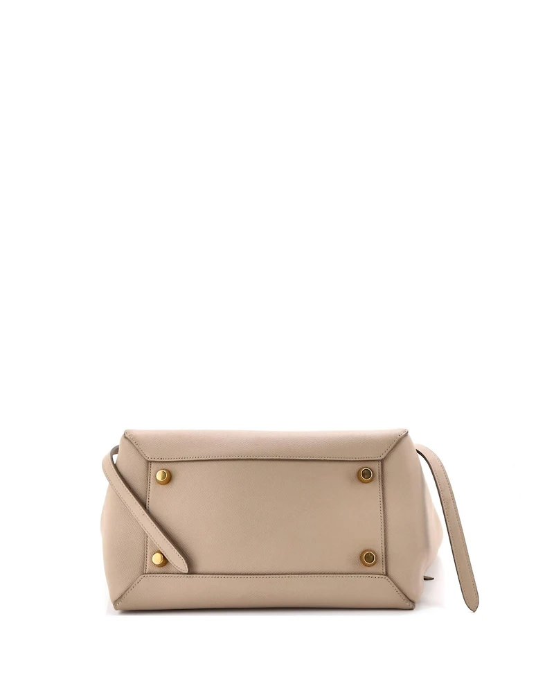 Pre-Owned Celine Medium Belt Bag Textured Leather