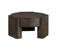 Ember 32.5" Wood Round Coffee Table