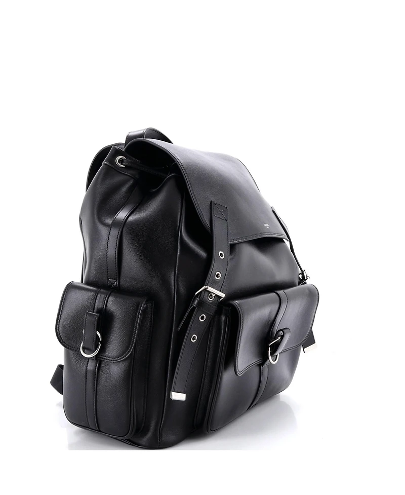 Pre-Owned Celine Large Utility Multi-Compartment Backpack Leather