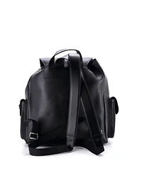 Pre-Owned Celine Large Utility Multi-Compartment Backpack Leather