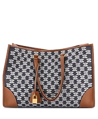 Pre-Owned Celine Horizontal Cabas Tote Triomphe Canvas