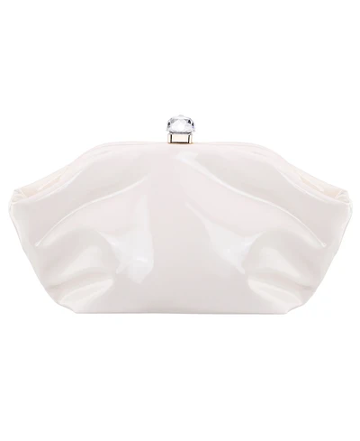 Nina Lyric Soft Metallic Small Clutch Handbag
