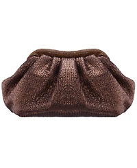 Nina Zayla Straw Small Clutch Handbag