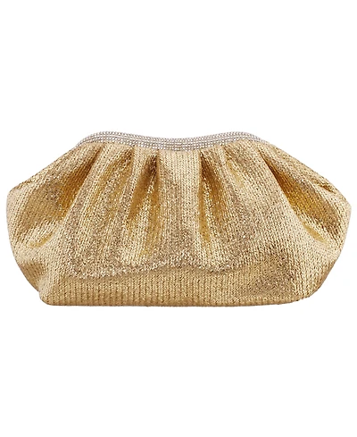 Nina Zayla Straw Small Clutch Handbag