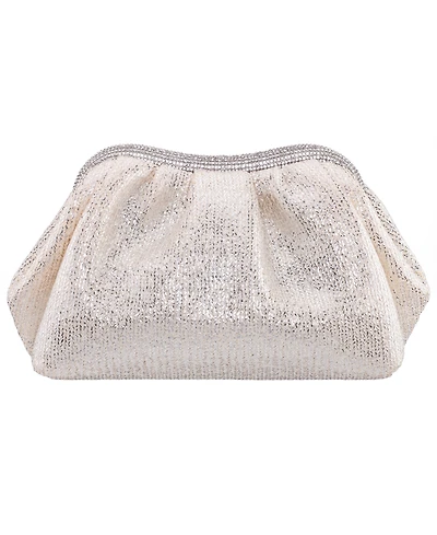 Nina Zayla Straw Small Clutch Handbag