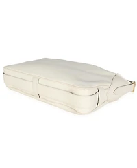 Pre-Owned Celine White Supple Calfskin Medium Romy