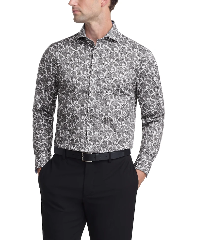 Ted Baker Men's Patterned Slim Fit Dress Shirt