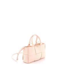 Pre-Owned Bottega Veneta Mini Arco Tote Maxi Intrecciato Leather