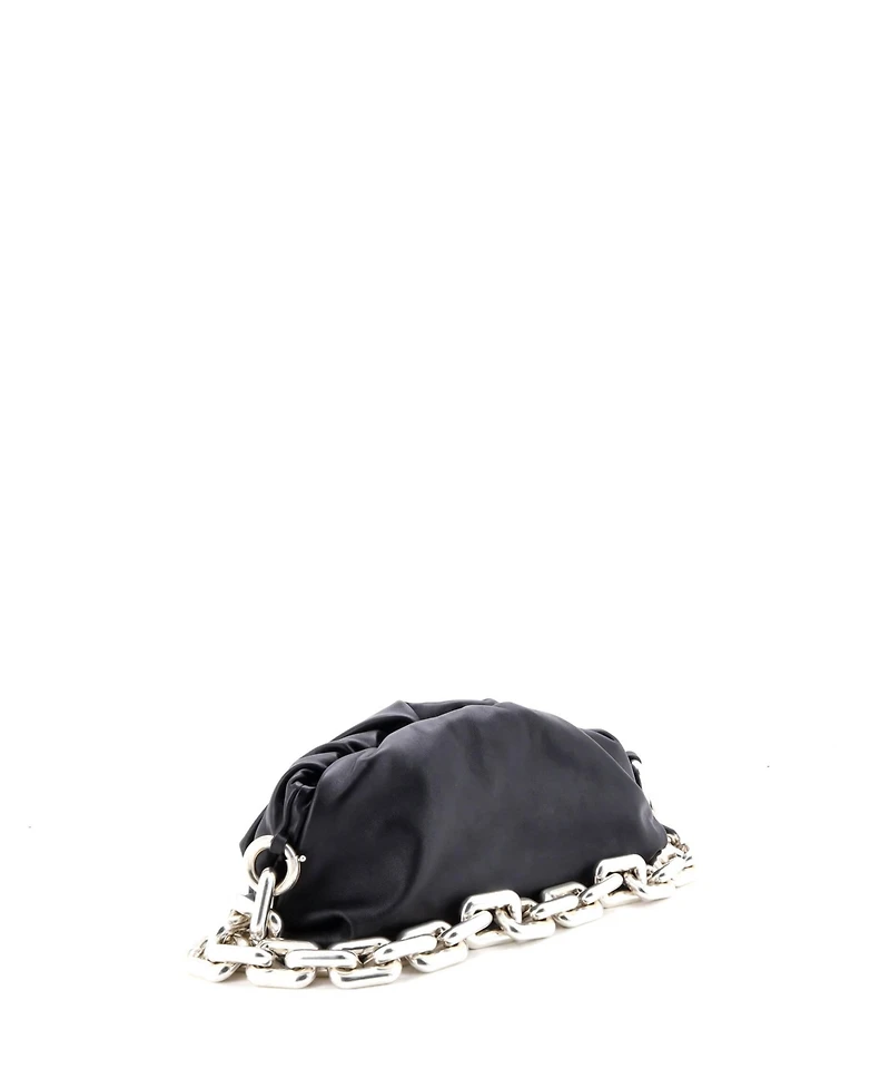Pre-Owned Bottega Veneta The Chain Pouch Leather