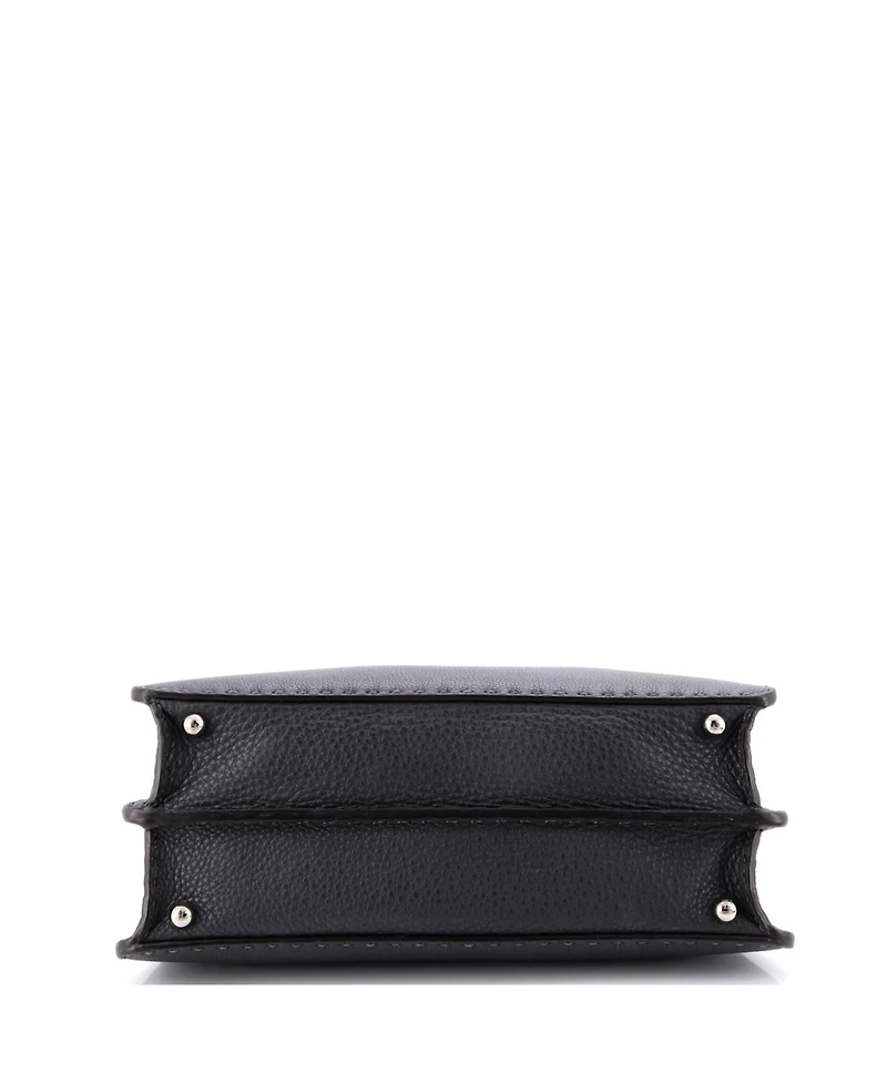 Pre-Owned Fendi Medium Selleria Peekaboo ISeeU Bag Leather