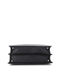 Pre-Owned Fendi Medium Selleria Peekaboo ISeeU Bag Leather