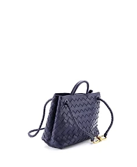 Pre-Owned Bottega Veneta Small Andiamo Top Handle Bag Intrecciato Nappa