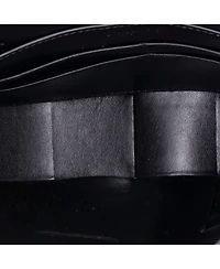 Pre-Owned Bottega Veneta Cassette Pouch on Strap Maxi Intrecciato Leather