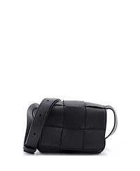Pre-Owned Bottega Veneta Candy Cassette Crossbody Bag Maxi Intrecciato Leather