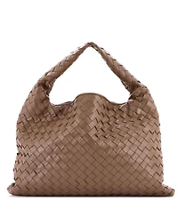 Pre-Owned Bottega Veneta Small Hop Hobo Intrecciato Leather
