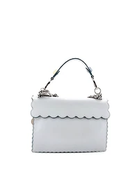 Pre-Owned Fendi Medium Kan I Bag Leather