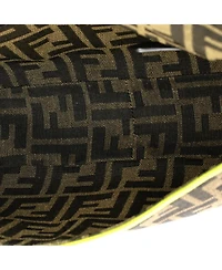Pre-Owned Fendi Medium Baguette Nm Bag Zucca Canvas