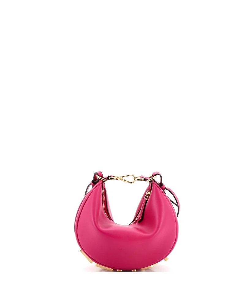 Pre-Owned Fendi Mini Fendigraphy Bag Leather