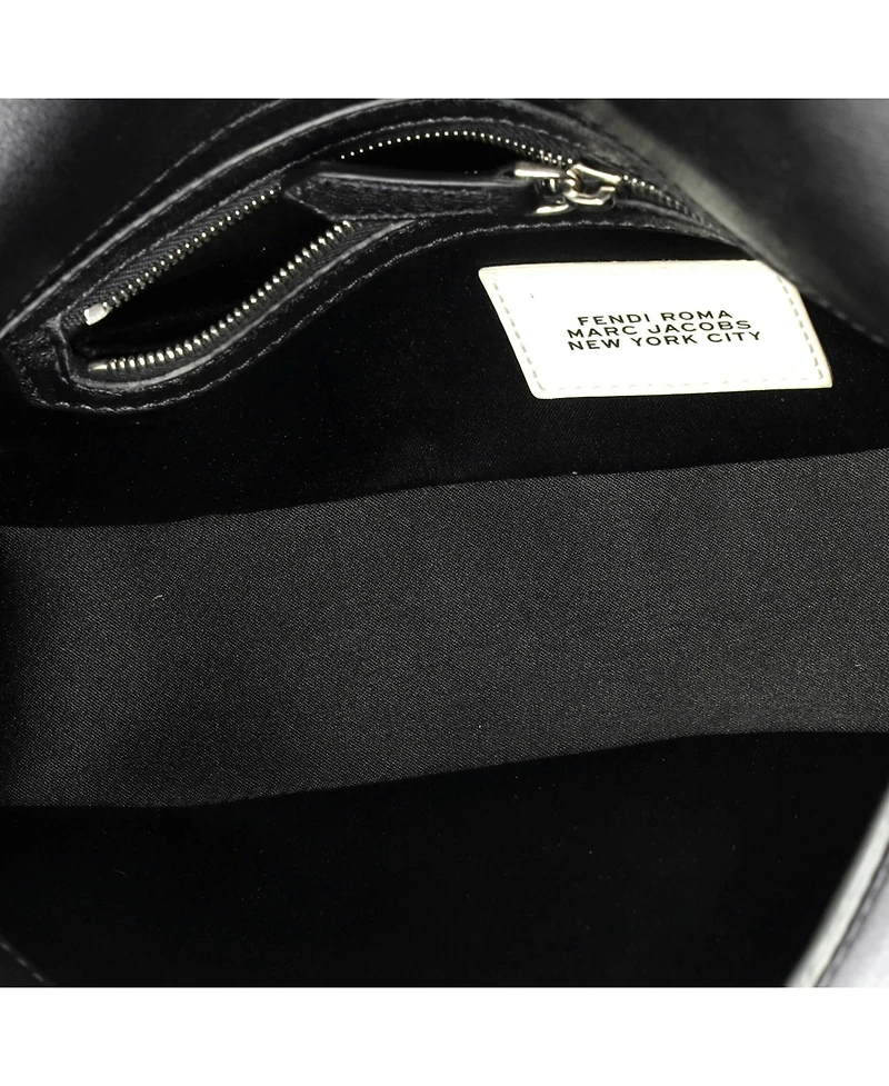 Pre-Owned Fendi Medium x Marc Jacobs Bow Baguette Nm Bag Printed Leather