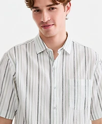 Tommy Bahama Men's Short-Sleeve Stripe Shirt