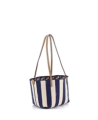 Pre-Owned Fendi Medium Reversible Roll Tote Zucca Canvas