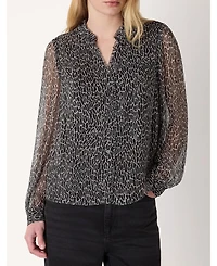 Whistles Women's Dragonfly Print Blouse