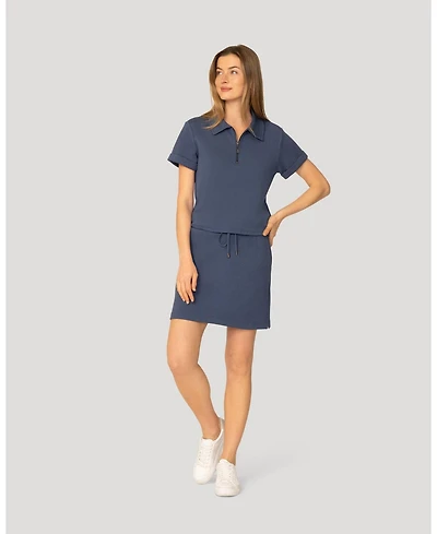 Cable & Gauge Women's Pique Polo Skort Set