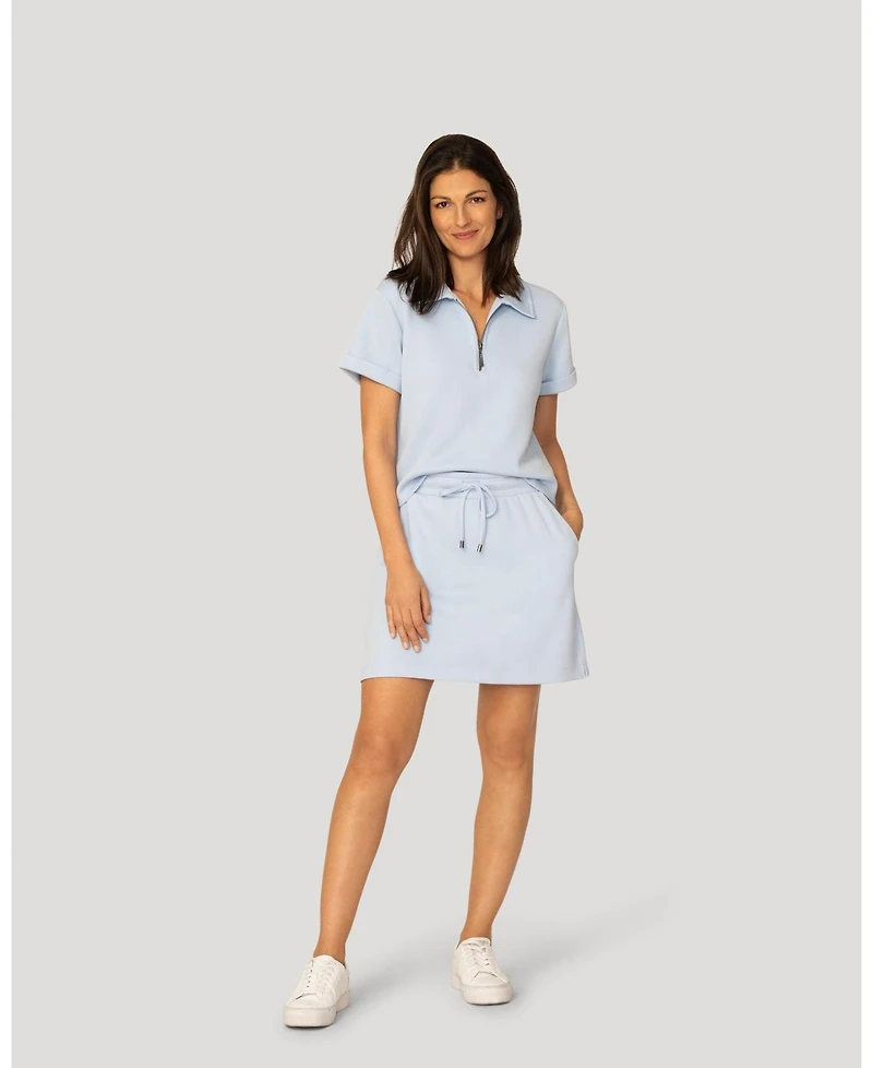 Cable & Gauge Women's Pique Polo Skort Set