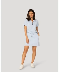 Cable & Gauge Women's Pique Polo Skort Set