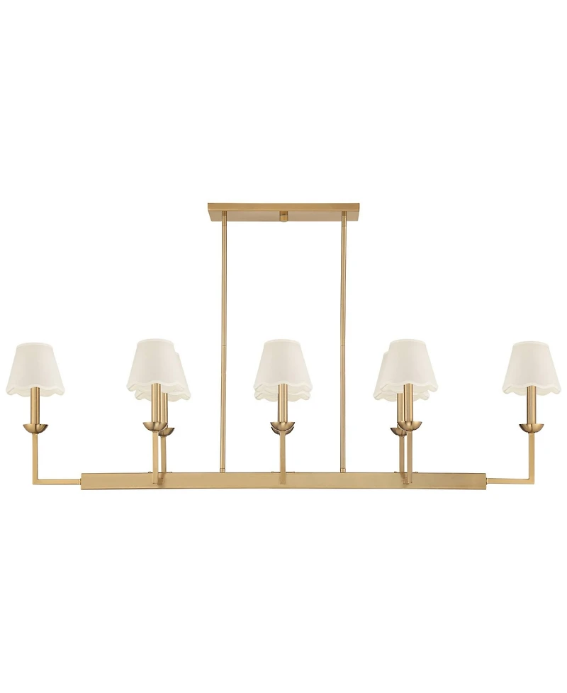 Possini Euro Design Kime 50"W 8-Light Island Chandelier