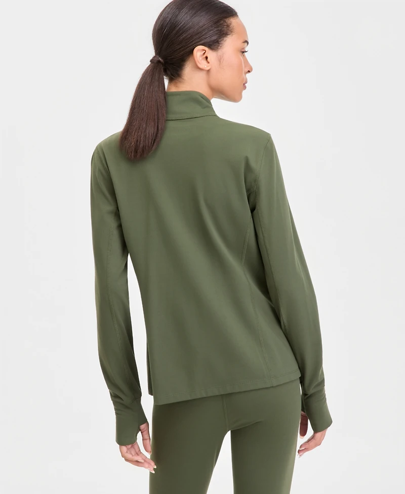 Id Ideology Women's Studio Full-Zip Jacket, Exclusively at Macy's