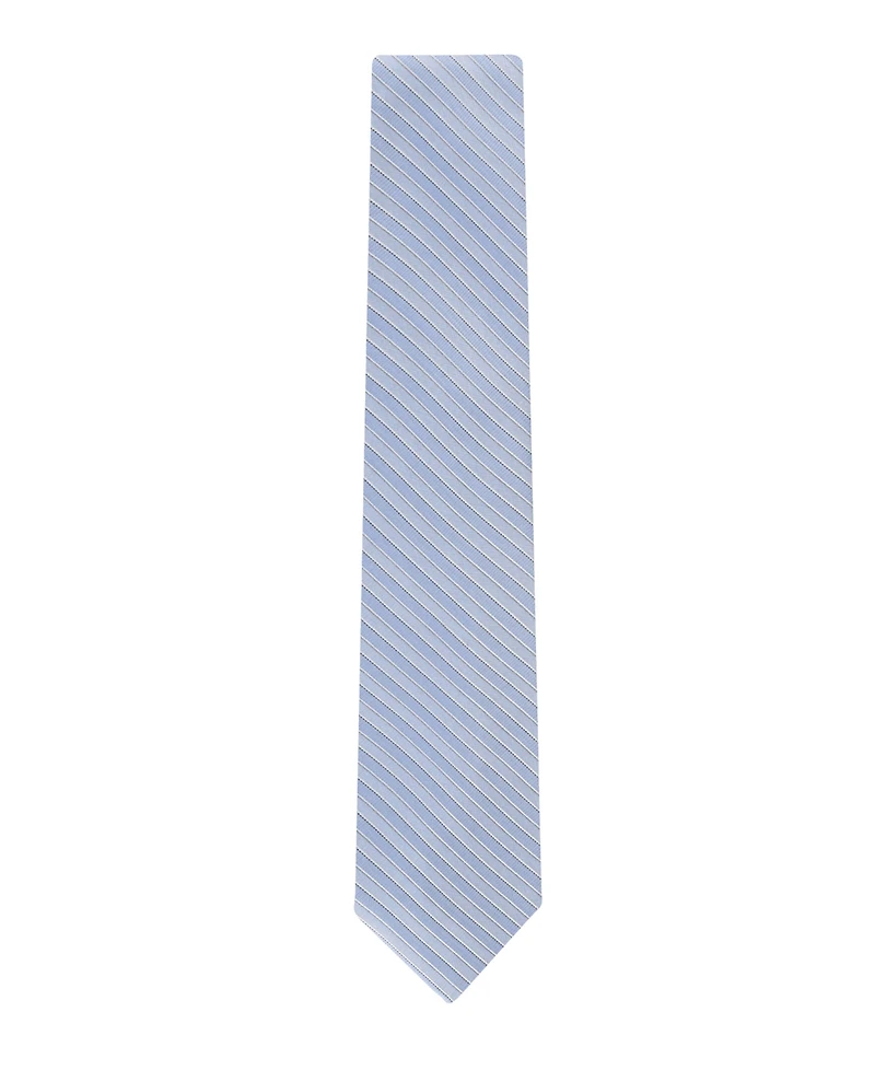 Calvin Klein Men's Classic Fit Manzon Striped Tie