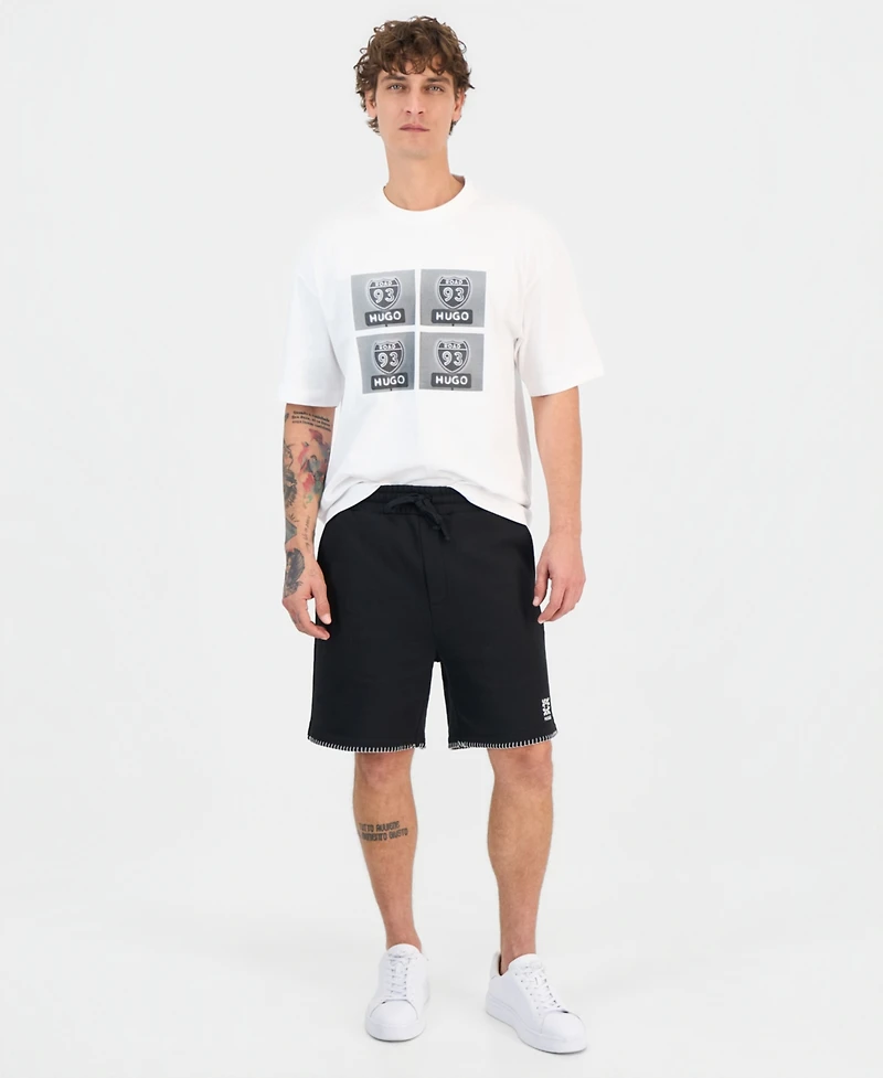 Hugo Boss Men's Draxon Cotton Logo-Graphic T-Shirt