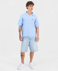 Hugo Boss Men's Sorinou Cotton-Blend Pullover Polo Shirt