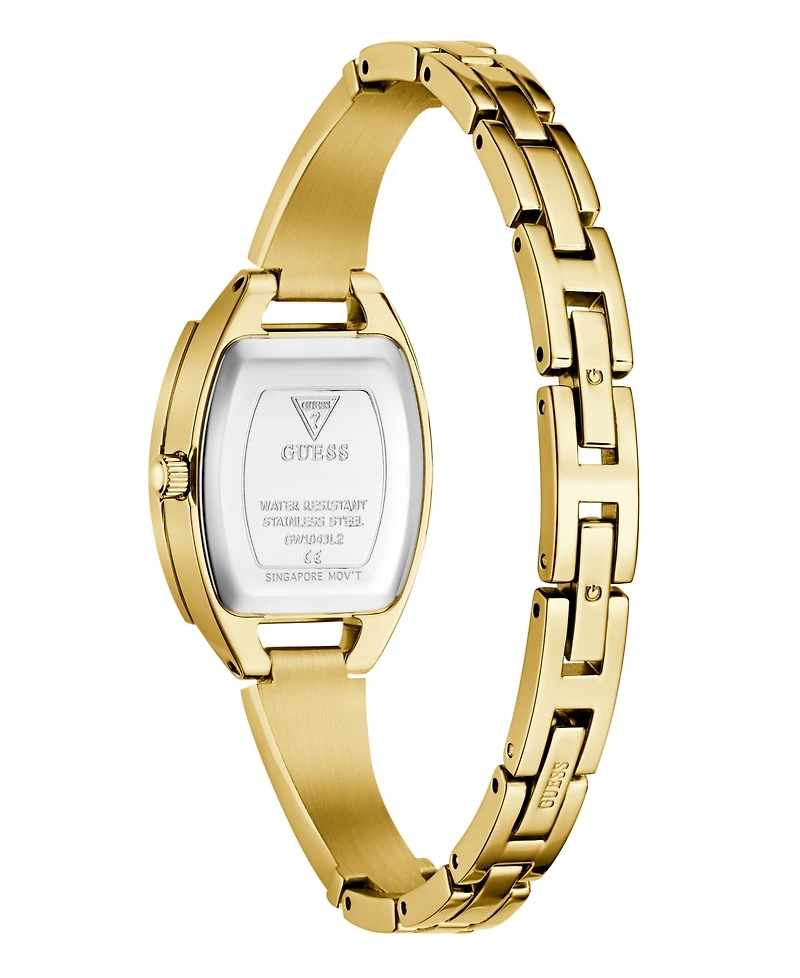 Guess Women's Silver-Tone Stainless Steel Analog Watch