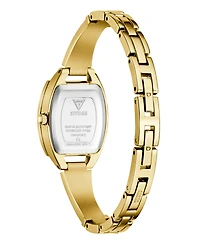 Guess Women's Silver-Tone Stainless Steel Analog Watch