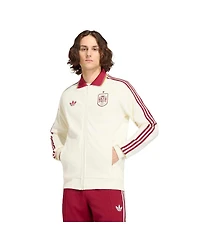 Adidas Men's White Spain National Team 2026 World Cup Anthem Full-Zip Jacket