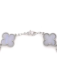 Pre-Owned Van Cleef and Arpels Vintage Alhambra 5 Motifs Bracelet