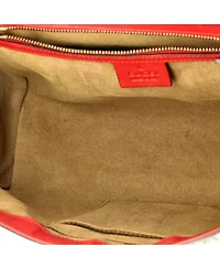 Pre-Owned Gucci Medium Padlock Shoulder Bag Gg Coated Canvas and Leather