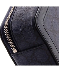 Pre-Owned Gucci Small Ophidia Zip Wristlet Shoulder Bag Gg Coated Canvas