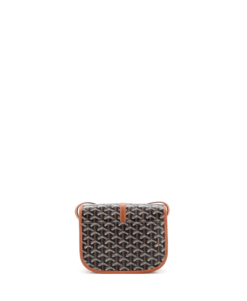 Pre-Owned Goyard Pm Belvedere Ii Messenger Bag Coated Canvas